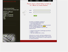 Tablet Screenshot of hashcrack.com